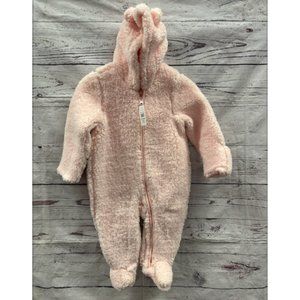 Baby GAP Pink One-Piece Snowsuit/Covering size 6-12M